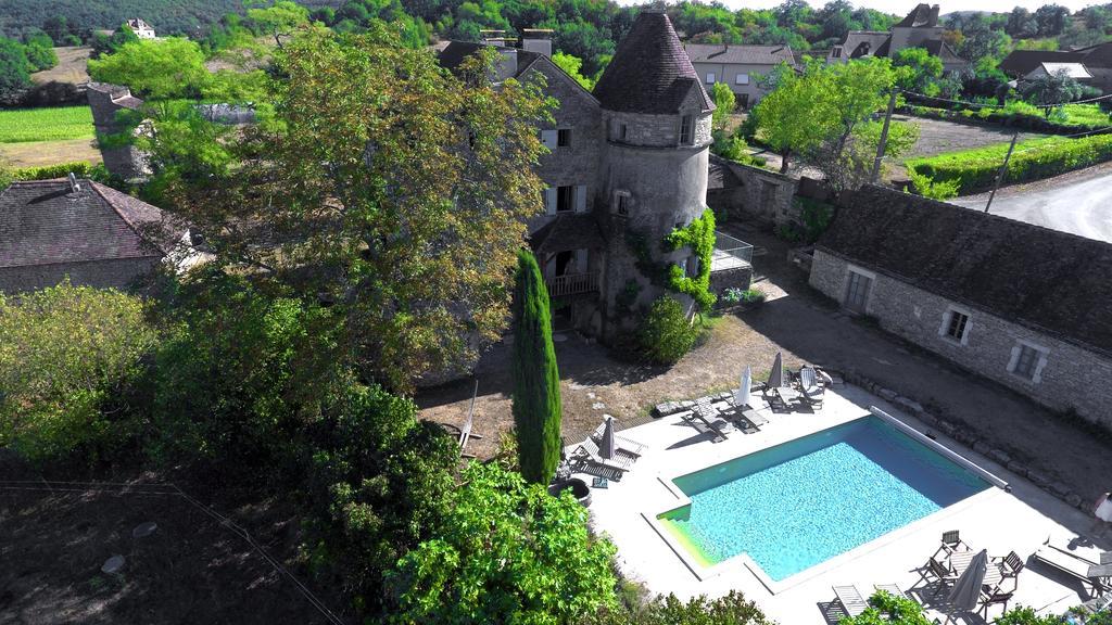 Mas De Garrigue Bed & Breakfast Calvignac Eksteriør bilde